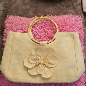 Summer straw purse New